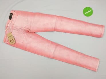 dżinsy w róże: Jeansy damskie — 3