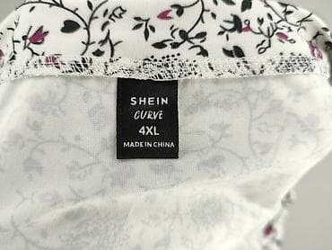 shein plus size bluzki: Shein Curve, Bluzka damska, rozmiar 4XL — 4