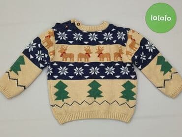 skarpety wzorowane z abs: Sweater, Fox&Bunny, 6-9 months, condition - Very good — 3