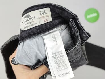 legginsy woskowane push up: Jeansy damskie, S — 6