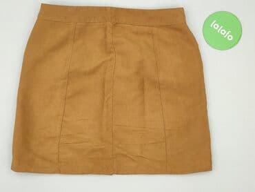 zamszowa spódnice camel: Spódnica damska, rozmiar M — 3