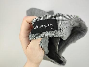 rurowy: Skinny, Spodnie materiałowe damskie, rozmiar M — 4