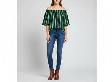 koszula wiya w paski: Simply Be, Bluzka damska, rozmiar S — 6