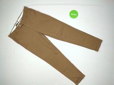 sukienka khaki h: Material trousers for women, size L (EU 40) — 2