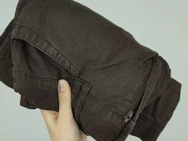 lenar jeans: H&M, Spodnie materiałowe damskie, rozmiar M — 6