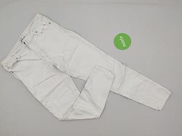 reserved spodnie biale: Spodnie materiałowe damskie, rozmiar L — 2