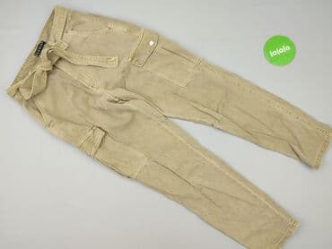 Material trousers for women, size XS (EU 34) — 2