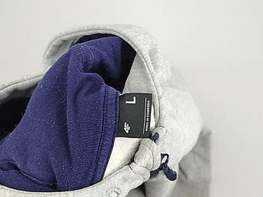 bluza robert lewandowski: 4F, Bluza z kapturem dla mężczyzn, rozmiar L — 5