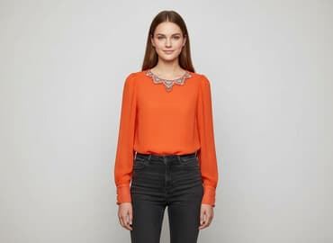 zara bluzki z piórami: Zara, Bluzka damska, rozmiar XS — 1