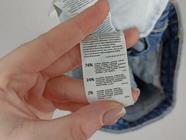 sinsay spodenki damskie jeans: Denim, Jeansy damskie, rozmiar XS — 8