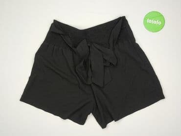 czarne szorty damskie z wysokim stanem: Szorty damskie, rozmiar M — 2