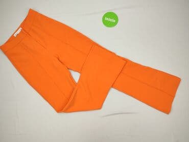 pomarańczowa marynarka mohito: Spodnie materiałowe damskie, S — 2