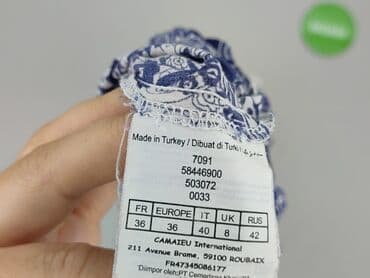 koszulka barcelony z napisem: CAMAIEU, Bluzka damska, S — 5