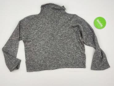 sweter z wiskozy i poliamidu: Golf damski, rozmiar L — 3