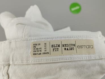 białe buty deichmann: Esmara, Jeansy damskie, rozmiar M — 4