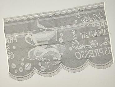 gotowe zasłony: Zazdrostka/krótka firanka do kuchni z motywem kawowym - Materiał — 1