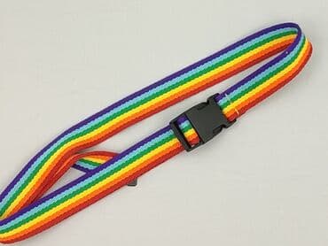 Tęczowa smycz z klamrą zatrzaskową - Kolor: wielobarwny, pasy w на lalafo.pl Tęczowa smycz z klamrą zatrzaskową - Kolor: wielobarwny, pasy w