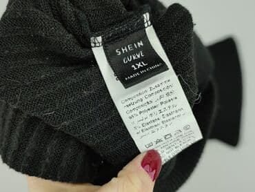 shein legginsy prążkowane: Shein Curve, Spodnie materiałowe damskie, rozmiar XL — 4