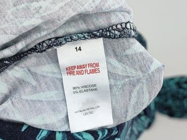 legginsy damskie kwiaty: Papaya, Legginsy rozmiar M — 5