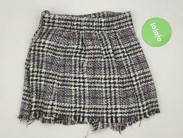 krótkie spódniczka czarne: Bershka, Spódnica damska, S — 3