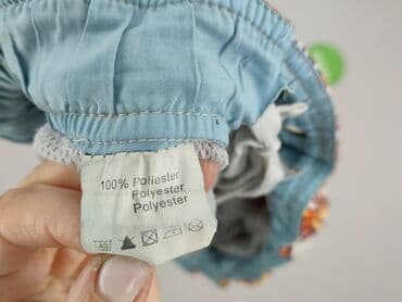 sandały na koturnie z pomponami: Shorts for men, size S — 4