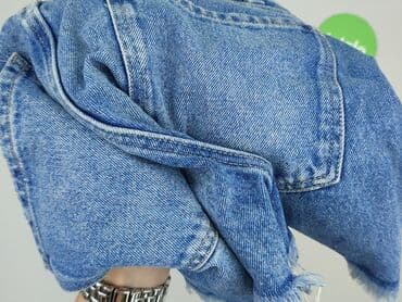 białe spodenki damskie sinsay: Denim, Szorty damskie, rozmiar S — 4