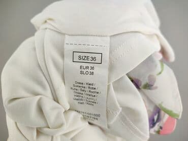 sukienka w kwiaty na wesele plus size: Women`s dress, size S — 5