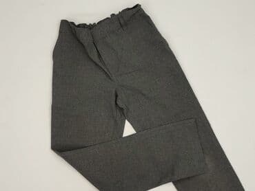 spodnie woskowane matowe: Material trousers, Marks & Spencer, 10 years, 140, condition - Perfect — 1