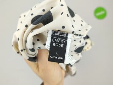 koszulka z dekoltem w serce: Emery Rose, Sukienka damska, rozmiar L — 4