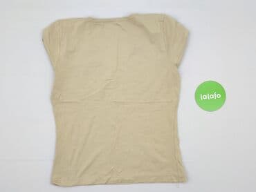 beżowe t shirty: T-shirt damski, rozmiar S — 4