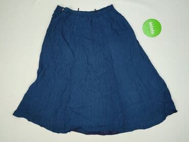 niebieska spódnice midi: Spódnica damska, rozmiar S — 3