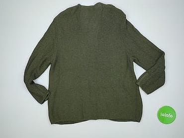sweter damski khaki: Kardigan damski, rozmiar XL — 3
