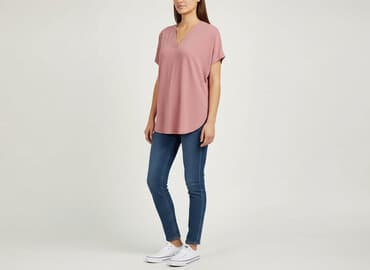 mohito różowe bluzki: Mohito, Жіноча блуза, розмір S — 1