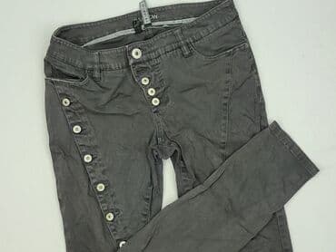 szare szerokie jeansy: RAINBOW, Jeansy damskie, rozmiar 3XL — 1