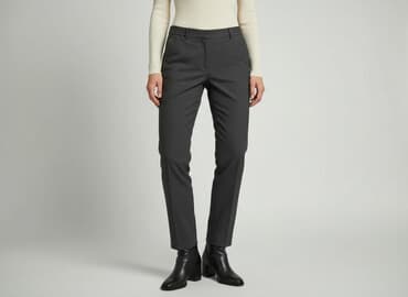 lasocki polbuty na koturnie: Spodnie materiałowe damskie, rozmiar S — 5