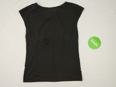 czarne bluzki z krótkim rękawem allegro: Women's blouse, size M (EU 38) — 3