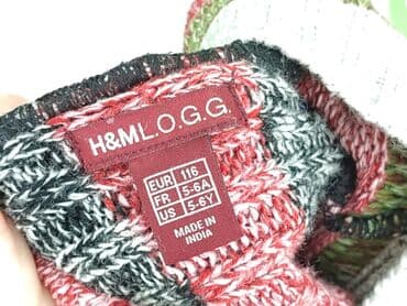 allegro sweterki azurowe: Sweater, H&M, 5-6 years, 110-116 cm, condition - Very good — 4