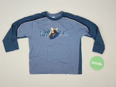 piżama z koszulą i spodniami: Blouse, 5-6 years, 110-116 cm, condition - Good — 2