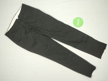 hm krótkie spodenki czarne: H&M, Spodnie materiałowe damskie, rozmiar M — 2