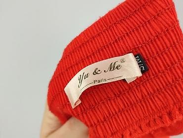 polyester underwear: Czerwone spodnie damskie Yu & Me Paris – rozmiar S/M - Krój — 4