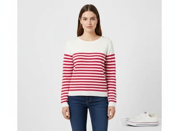 koszulka realu madryt rozowa: Esmara, Sweter damski, rozmiar S — 6