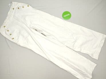 srebrne buty deichmann: Bodyflirt, Spodnie materiałowe damskie, M — 2