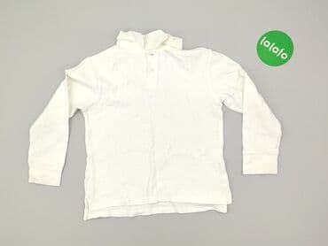 biala koszulka basic: Bluzka, Cherokee, 3-4 lat, 98-104 cm, stan - Dobry — 2