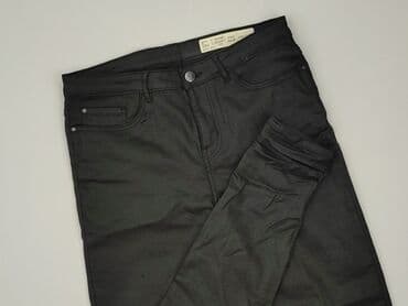 zara woskowane spodnie: Esmara, Material trousers for women, size L (EU 40) — 1