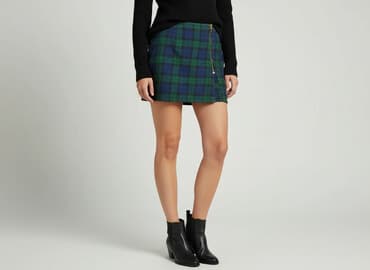 spódnice w szkodzką kratę: George, Spódnica damska, rozmiar M — 1