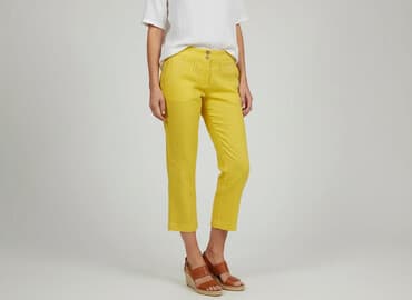 czapka z daszkiem wysoka: Zara, Spodnie 3/4 damskie, rozmiar L w lalafo.pl — 6 czapka z daszkiem wysoka: Zara, Spodnie 3/4 damskie, rozmiar L — 6