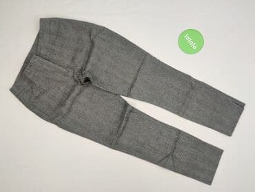 sukienka w szkocką kratę damska: Spodnie materiałowe damskie, rozmiar L — 2