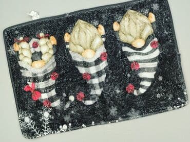 ręczniki poznań: Mata/wycieraczka dekoracyjna z motywem świątecznych skrzatów - Wzór — 1