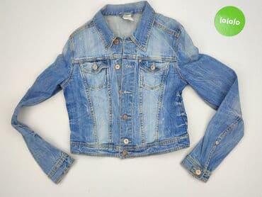 t shirt nirvana hm: H&M, Kurtka jeansowa damska, rozmiar M — 2