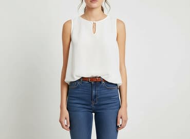 bluzki damskie dopasowane: Bluzka damska, rozmiar M — 6